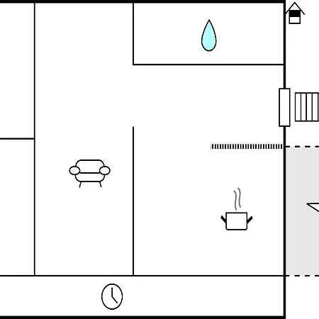アパート Two-bedroom In Biguglia
